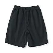 【MUJI 無印良品】幼兒速乾五分褲 80 黑色