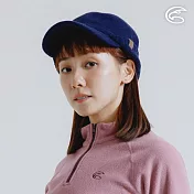 ADISI 羅紋反摺保暖軍帽 AH24143 (F)｜保暖帽 快乾 速乾 丈青