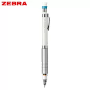 (限量送1支)ZEBRA Del Guard Type-LX 0.5不易斷芯自動鉛筆 白