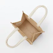 【MUJI 無印良品】黃麻購物袋A6