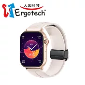 ERGOLINK 人因 SW320 AMOLED 2.13吋GPS定位通話腕錶 伯爵金