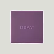【QMAT】20mm超慢跑墊 台灣製(45*45cm 運動跪墊 倒立墊 跳繩墊) 紫