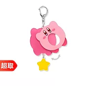 任天堂《周邊》星之卡比裝飾吊飾（漂浮）［含貼紙］⚘ Nintendo Switch ⚘ 公司貨