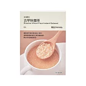 【MUJI 無印良品】沖泡麥片 古早味麵茶１７５ｇ（３５ｇ×５入）(有效期限至2026/2/23)