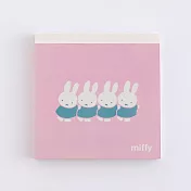 【日本Green Flash】Miffy米飛兔系列 方形便條本 ‧ fun