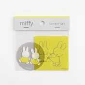 【日本Green Flash】Miffy米飛兔系列 貼紙2入組 ‧ friend
