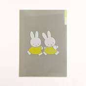 【日本Green Flash】Miffy米飛兔系列 三層資料夾A4 ‧ friend