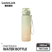 【樂扣樂扣】夢幻漸層Tritan水壺/580ml _青綠小雛菊