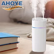 【AHOYE】雙頭噴霧水氧機USB充電納米霧化加濕器 (霧化機 加濕機 薰香機)