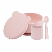 土耳其minikoioi-小美食家碗杯匙3件組- 迷霧粉
