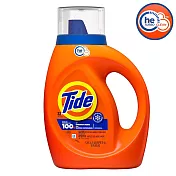 Tide濃縮he高效能洗衣精1.24L/42oz