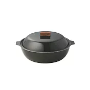 KINTO / KAKOMI IH 不鏽鋼琺瑯鍋 2L (共兩色) 煙燻黑