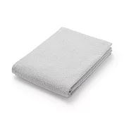 【MUJI 無印良品】柔軟薄型浴巾/淺灰【成品尺寸】W70×L140 cm