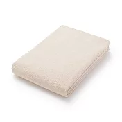 【MUJI 無印良品】柔軟薄型浴巾/米色【成品尺寸】W70×L140 cm