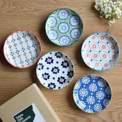 【日本Awasaka】美濃燒｜波蘭陶 陶瓷小皿12cm ‧ 花語