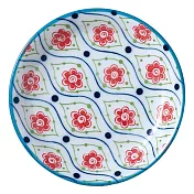 【日本Awasaka】美濃燒｜波蘭陶 陶瓷小皿12cm ‧ 花浪
