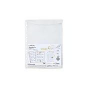 【KING JIM】KAKIKO 開放式資料夾 可換頁款 補充內頁 10入