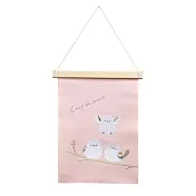 【日本Green House】雪之妖精 精美刺繡掛布 ‧ 粉