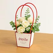 【日本Green House】étoile 萬用禮物裝飾提袋 ‧ 白