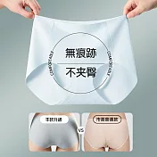 【Missking 1983】冰絲無痕瑜珈速乾抗菌襠面膜內褲 (三件組) L