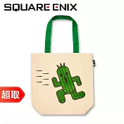 Square Enix《周邊》最終幻想 角色托特包 FINAL FANTASY Series ⚘ 史克威爾．艾尼克斯 ⚘ 台灣代理版 仙人掌怪