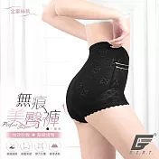 GIAT俏臀無痕輕塑褲(全蕾絲款) M 黑色