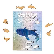 世界海洋動物系列木質拼圖 (鯨鯊)