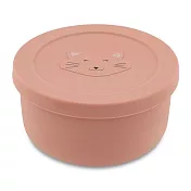 比利時 Trixie 動物造型矽膠附蓋餐碗- 甜笑貓咪