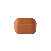 【MUJI 無印良品】耳機盒Pro/Pro2/橘適用AirPods Pro/Pro2.橘