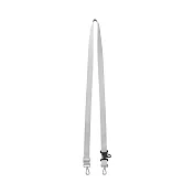 【MUJI 無印良品】自由組合手機小物收納包用背帶/灰1400x24mm，數量：1入
