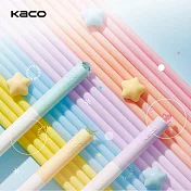KACO FIRST PLANET星月行星0.5黑色旋轉圓珠筆3入組