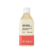【MUJI 無印良品】果醋飲 蘋果３５０ｍｌ