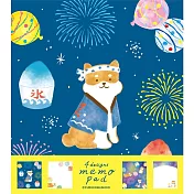 【日本Wa-Life】夏限定｜便條紙 ‧ 柴犬與祭典