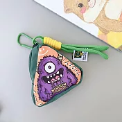 【素包包】零錢包 彩色多巴胺多功能旅行零錢耳機吊掛小包(33030) _三角x小怪獸