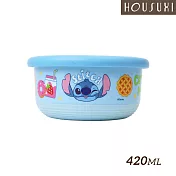 【HOUSUXI舒希】迪士尼史迪奇系列- 不鏽鋼雙層隔熱碗420ml-A3