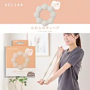 ELECOM ECLEAR 自然色系 甜甜圈阻力帶(低階柔軟)-米
