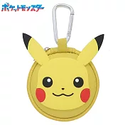 Pokémon人氣寶可夢人物-附登山扣迷你小零錢包  皮卡丘