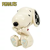 【正版授權】Enesco 迷你史努比 可愛的笑 塑像 公仔/精品雕塑 Snoopy/PEANUTS