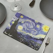 翡冷翠文創藝術餐墊｜梵谷《星夜》(單入)