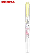 (2支1包)ZEBRA MILDLINER雙頭柔性螢光筆 美樂蒂&庫洛米款 聯名限量版 冰沙黃