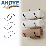 【AHOYE】壁掛浴室毛巾收納架