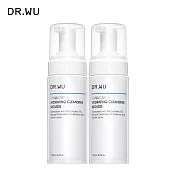 DR.WU 玻尿酸保濕潔顏慕斯150ML 2入組