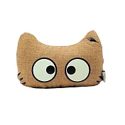 E.City_大眼貓車用頸枕 黃喵