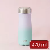 《S’well》Traveler不鏽鋼保溫瓶(粉彩薰衣草470ml) | 保溫杯 保冷保冰杯 水壺 環保杯 便攜杯 咖啡杯 隨行杯