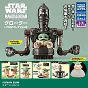 【日本正版授權】全套4款 星際大戰 格羅古公仔 P2 扭蛋/轉蛋 083877 公仔 古古/尤達寶寶/Grogu Star Wars