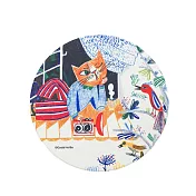 翡冷翠文創波隆那吸水杯墊《泡泡糖的第五大街》