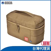 HORI 便攜大容量收納包  for Nintendo Switch™ 2 淺棕色