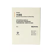【MUJI 無印良品】掛耳咖啡 中淺焙９６ｇ（８ｇ×１２入）