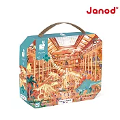 【法國Janod】厚片拼圖-恐龍博物館 100 PCS