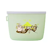 【仁舟淨塑】霹靂聯名好矽袋2000ml - 2款 (食物袋/密封袋/保鮮袋/分裝袋) 百嶽縱橫  山峰綠